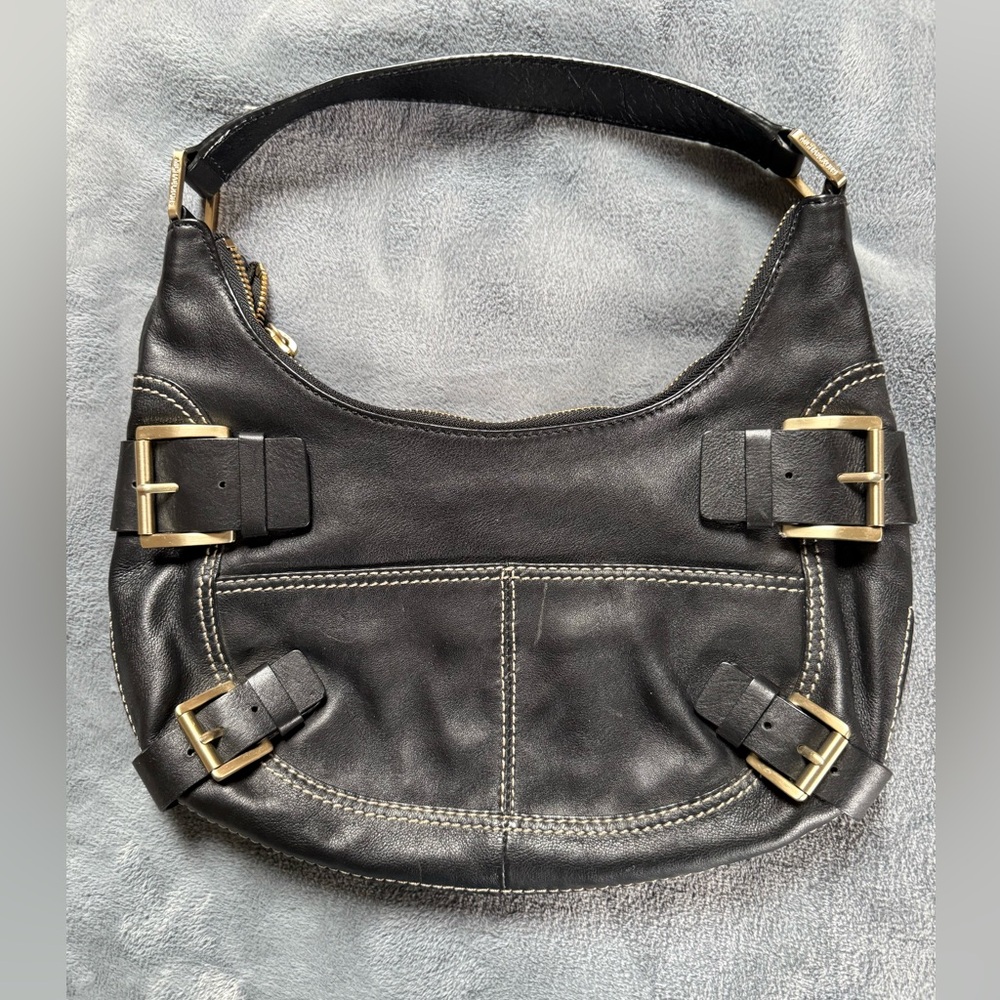 Michael Kors black leather handbags in great condition